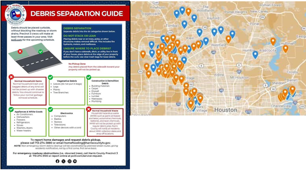 Request Storm Debris Removal and Report Home Damage